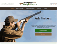 Tablet Screenshot of kexbyfieldsports.co.uk